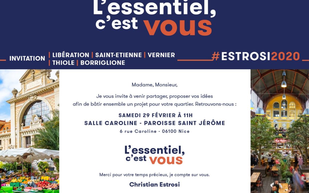 Réunion publique Libération – Saint-Étienne – Vernier – Thiole – Borriglione