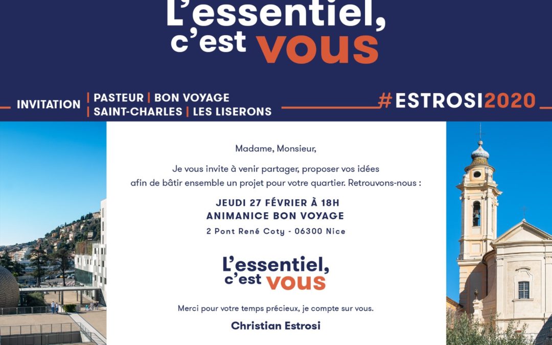 Réunion publique Pasteur – Bon Voyage – Saint-Charles- Les Liserons